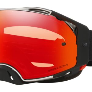 Oakley Airbrake Motocross Goggles Tuff Blocks Black Gunmetal Strap Prizm - Image 2