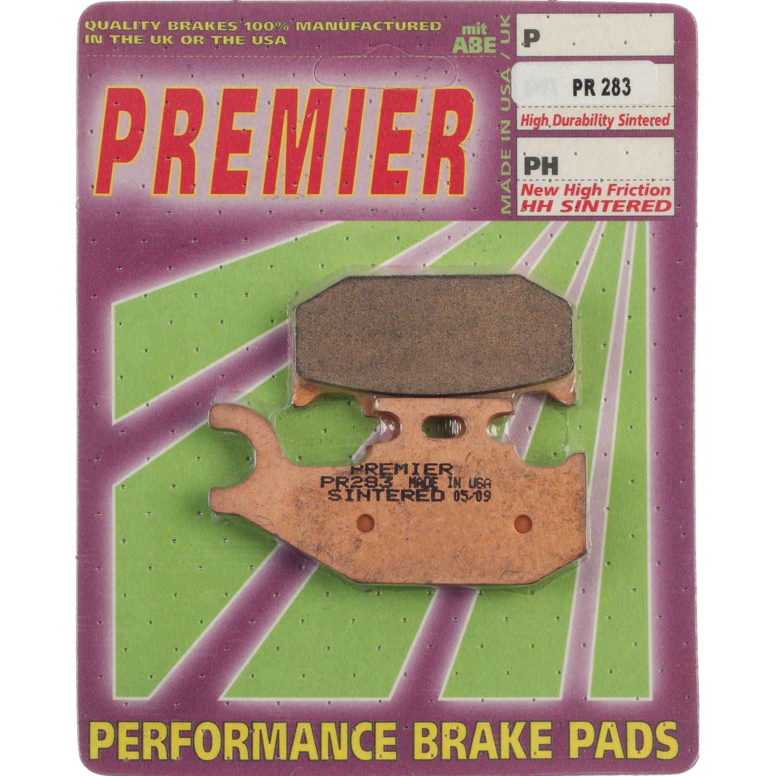 PREMIER BRAKE PADS FULL SINT YAM/ Can-Am - Image 1