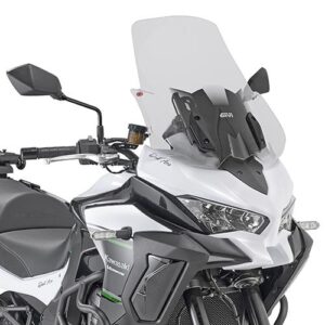 GIVI SCREEN KAWASAKI VERSYS 1000 '19-> CLEAR 52x48cm (18.5cm TALLER) - Image 1