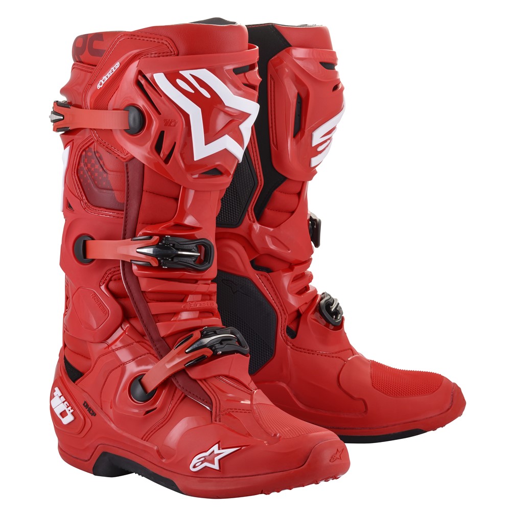 Alpinestars Tech-10 Motocross Boots Red
