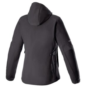 Alpinestars Stella Neo Waterproof Hoodie Road Jacket Black/Black - Image 2