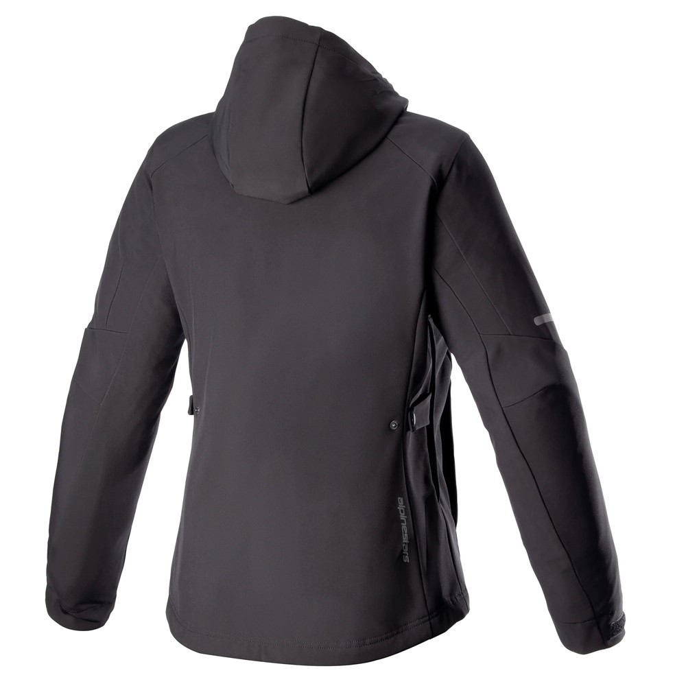 Alpinestars Stella Neo Waterproof Hoodie Road Jacket Black/Black