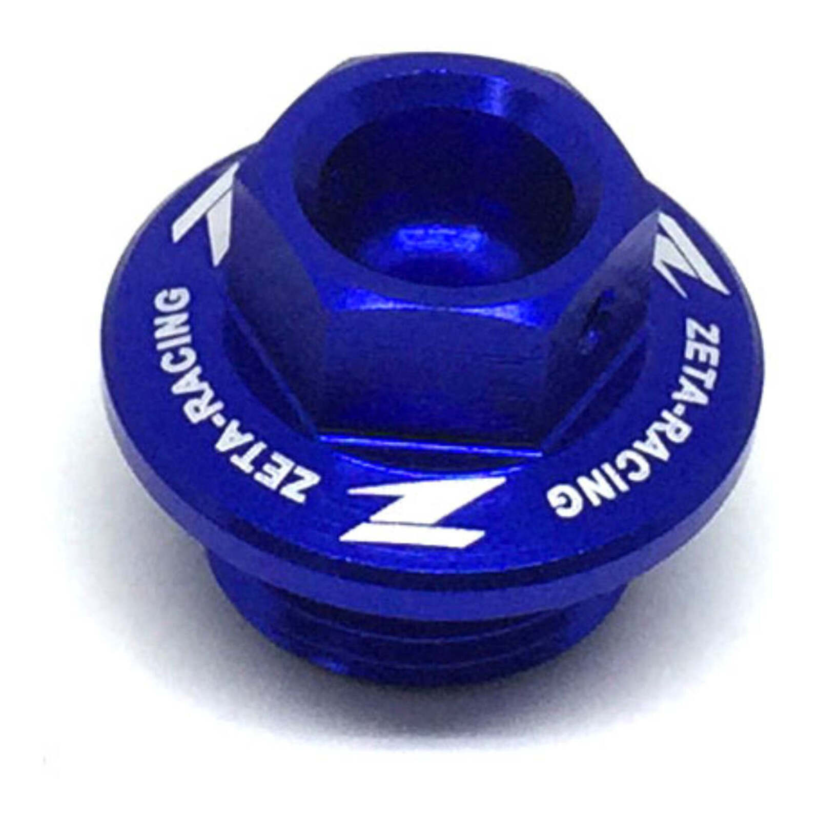 Zeta Oil Filler Plug Kawasaki KX250 '05-07, KX250/F, 450/F '04- Blue - Image 2