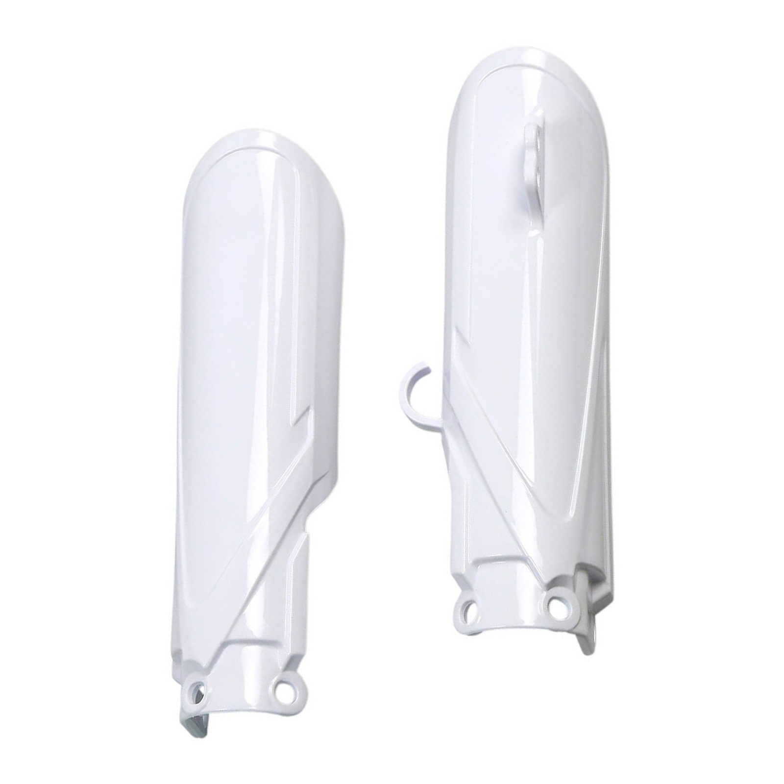 Polisport Fork Guards Yamaha YZ65 ('19-'22) - White - Image 1