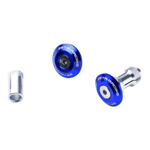 Zeta Bar End Plug Swivel 29mm 2pcs - Blue - Image 2