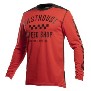Fasthouse Carbon Motocross Jeresy Red/Black - Image 1