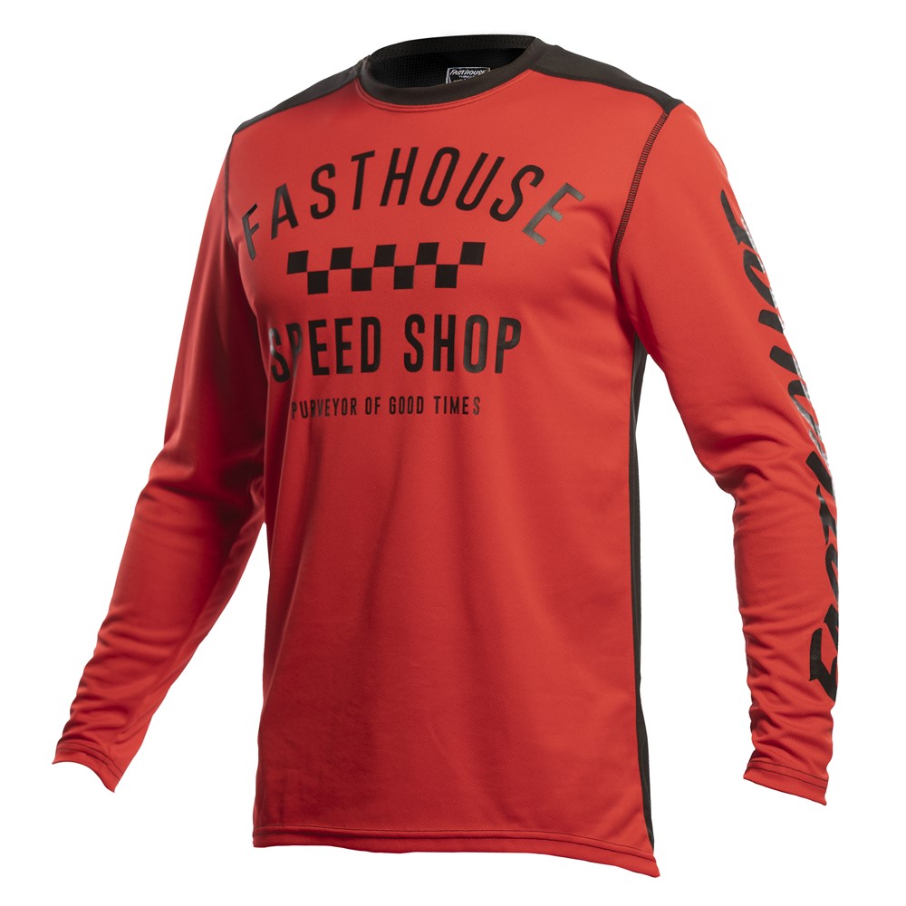 Fasthouse Carbon Motocross Jeresy Red/Black