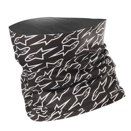 Neck Tube Alpinestars Black/White