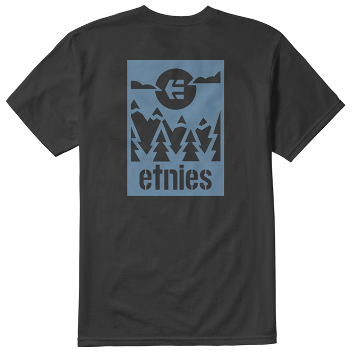 Etnies MTN Label Tee Black/Blue