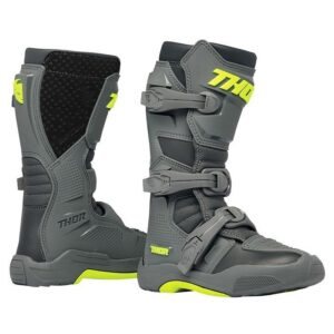 Thor Blitz XR Motocross Boots Youth Grey/Charcoal - Image 2