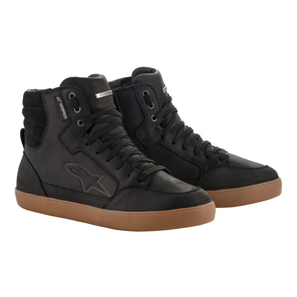 Alpinestars J-6 Waterproof Shoes Black/Gum
