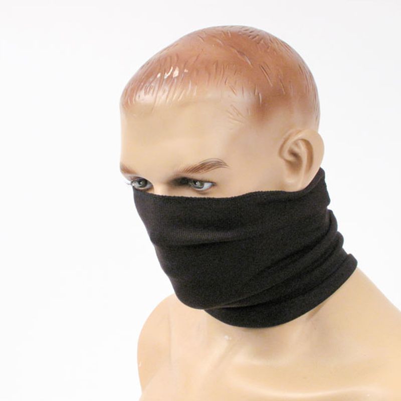 WHITES NECK WARMER -BLK