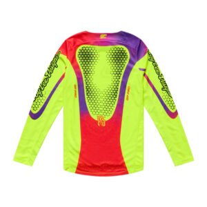 Troy Lee Designs GP Pro Aura Motocross Jersey Youth Flo Yellow - Image 2