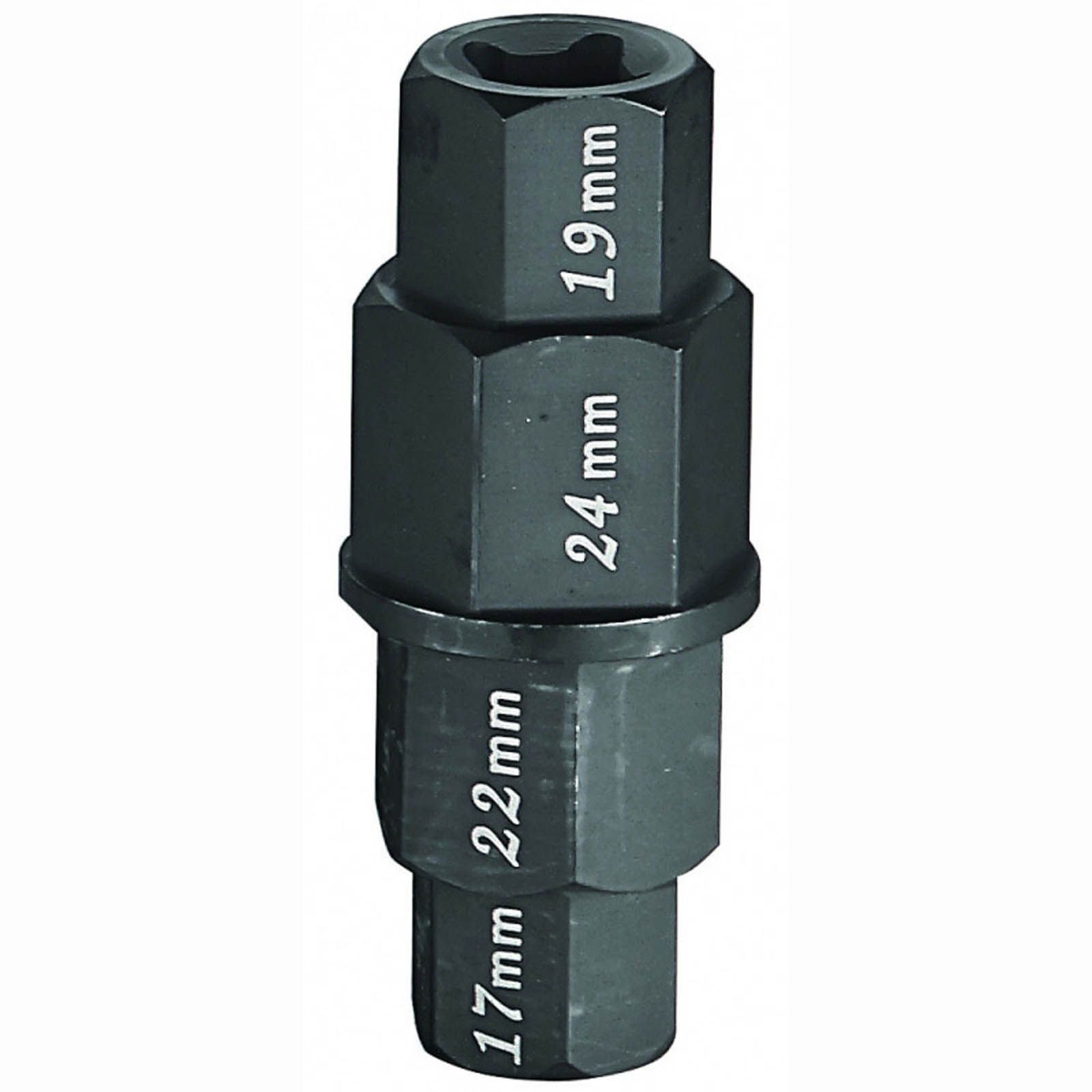 WHITES 4-IN-1 HEX AXLE TOOL 17 19 22 24mm CrMo - Image 1
