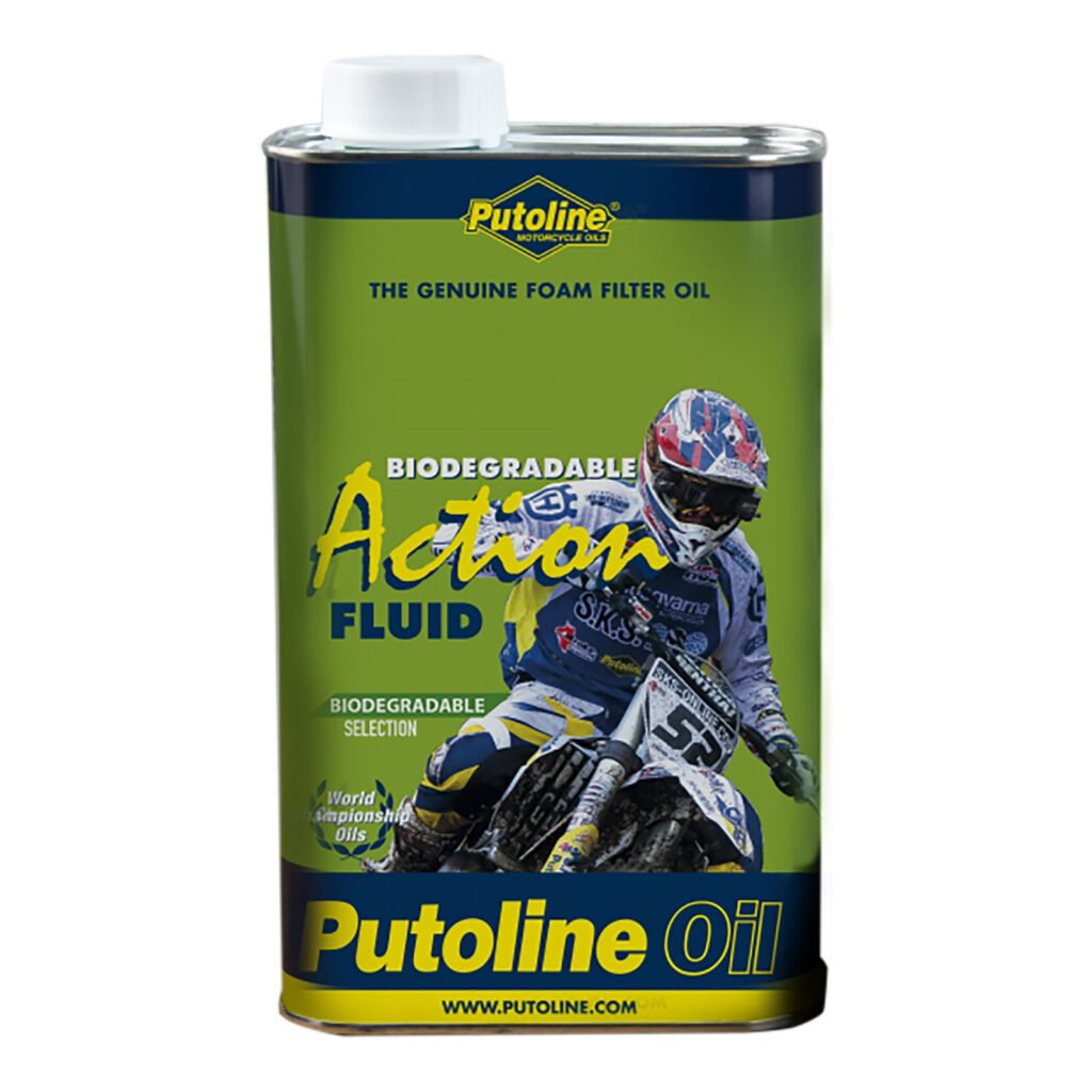 PUTOLINE BIO ACTION FOAM AIR FILTER OIL 1LT (70030)