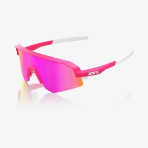 100% Slendale SL Satin Pitaya Sunglasses HiPER Vital Pink Mirror Lens - Image 1