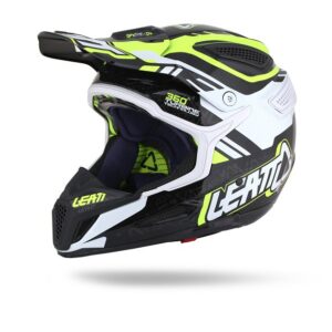 Helmet Leatt GPX 5.5 V04 Yellow/Black/White - Image 1