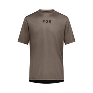 Fox Ranger MTB Jersey Wordmark Nutmeg Brown - Image 2