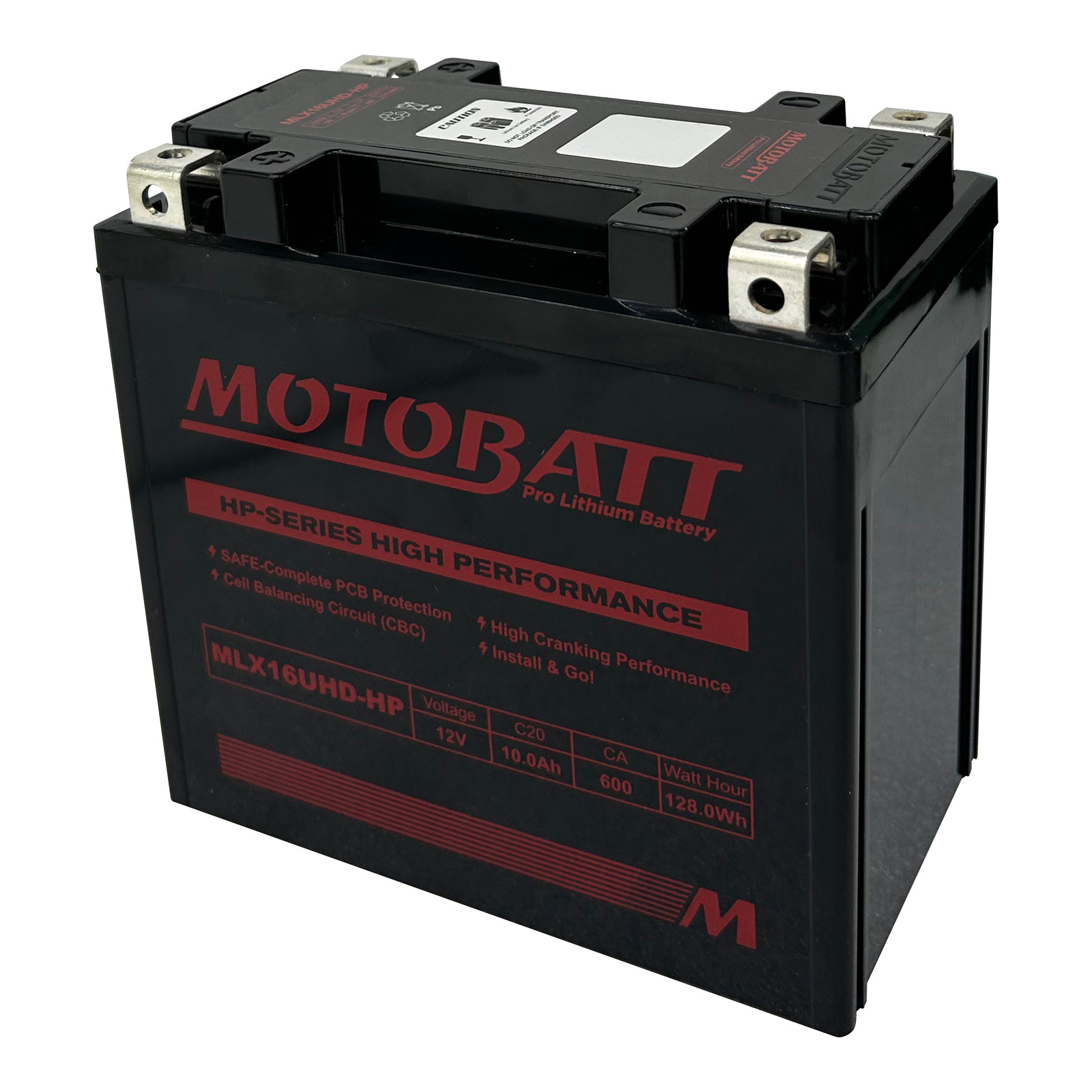 Motobatt Pro Lithium Battery MLX16UHD-HP - Image 1