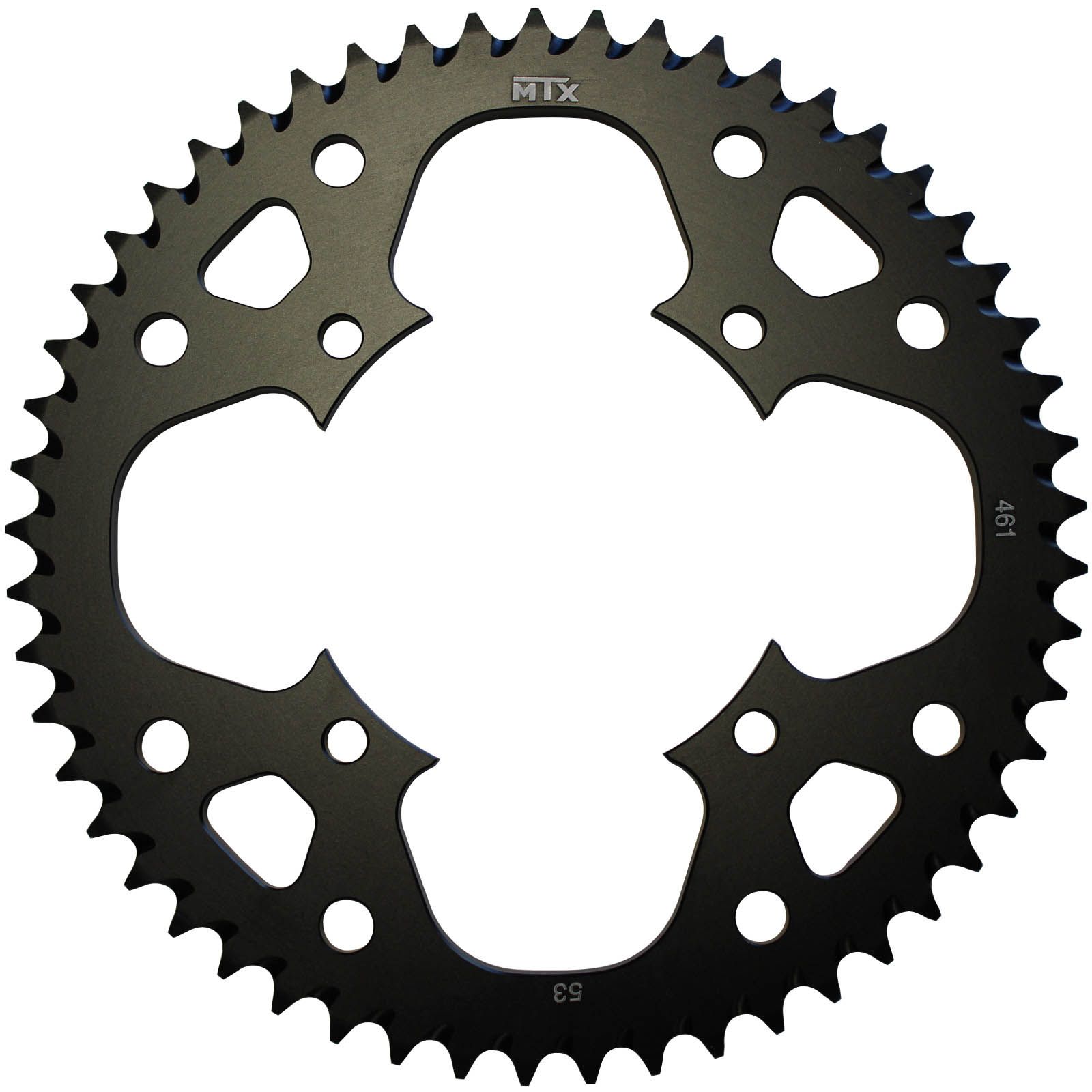 SPKT REAR ALLOY MTX ZERO BLK 461 53T #420 - Image 1