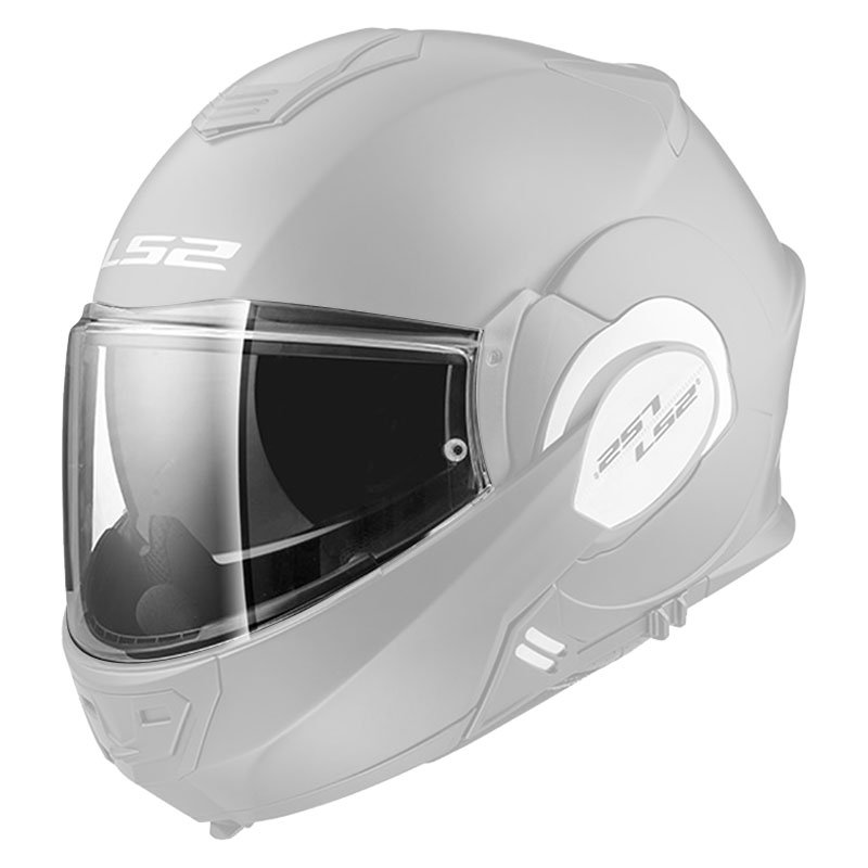 LS2 FF399 VALIANT VISOR CLR (PINLOCK READY)