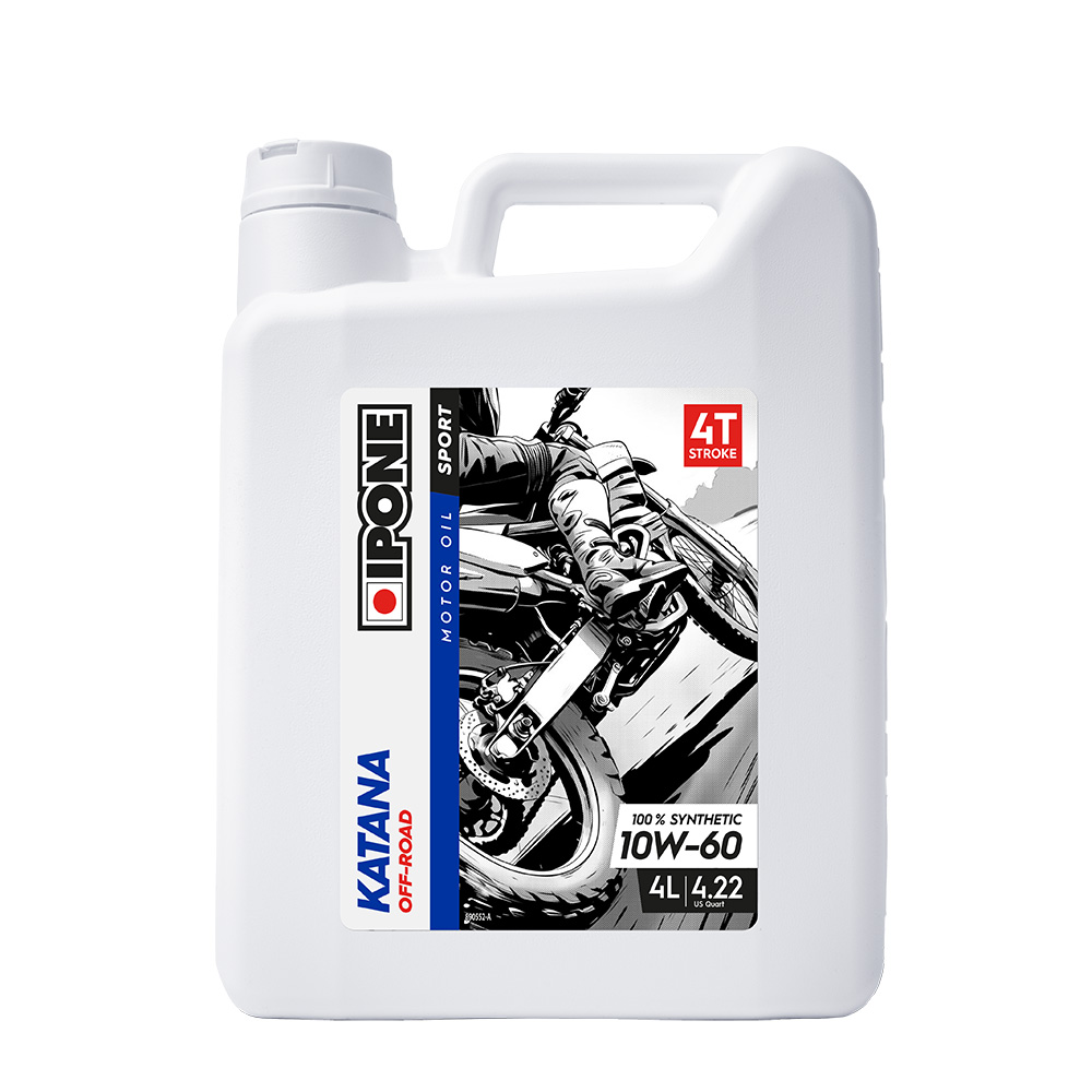 10W60 4L Katana Off Road 100% Synthetic Oil IPONE