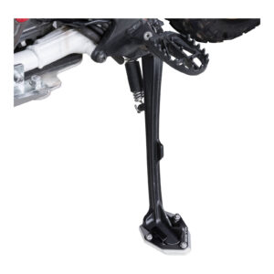 Zeta Side Stand Extender Black/Silver Honda CRF1000L/ADV '16- - Image 2
