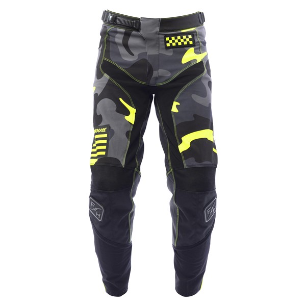 Fasthouse Grindhouse Riot Motocross Pant Black/Hi Viz