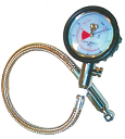 0-60 PSI TYRE PRESSURE GAUGE 90 DEG. HEAD