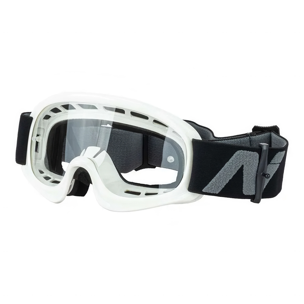 NITRO NV-50 Motocross Goggles Youth White