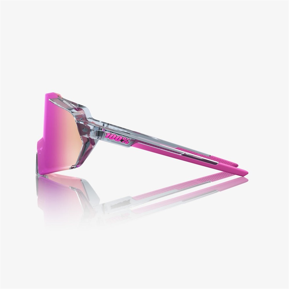 100% Korbin Tokyo Night Sunglasses Purple Mirror Lens