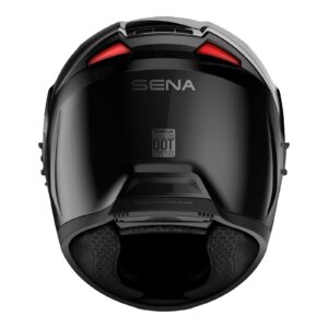 Sena Phantom Smart Road Helmet with Mesh Comms Gloss Black - Image 5