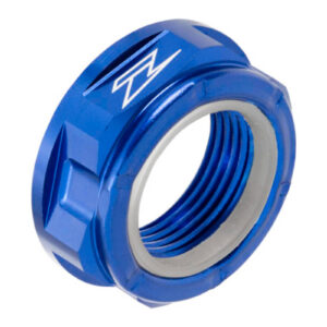 Zeta Axle Nut M22X32-P1.5 H12L - Blue - Image 1