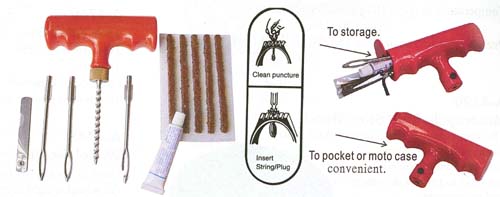 Tyre Puncture Repair Kit Dragon Stone