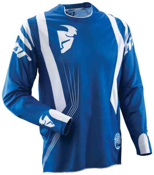 Motocross Jersey Thor Core Vented Blue