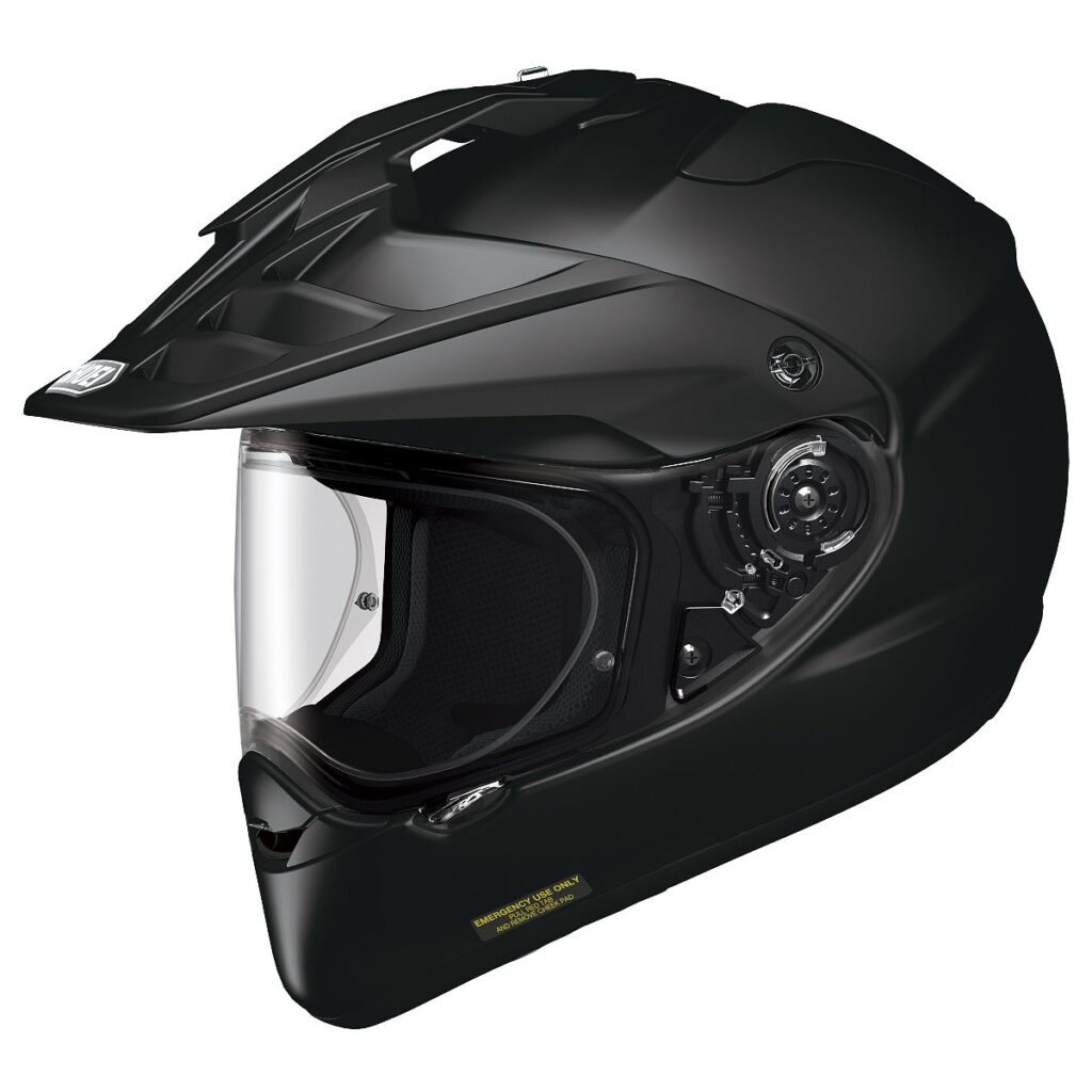 Adventure Helmet Shoei Hornet ADV Matte Black