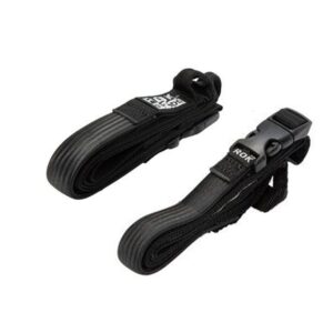 ROK STRAPS. 2 ADJUSTABLE STRAPS. BLACK 310-1060 MM SIZE - Image 2