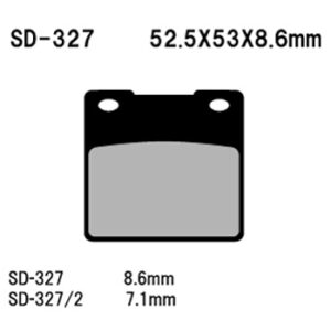 *Vesrah disc pads SD327/2 [A] - Image 1