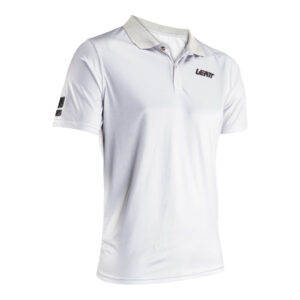 Leatt Team Short Polo Shirt - Steel - Image 1