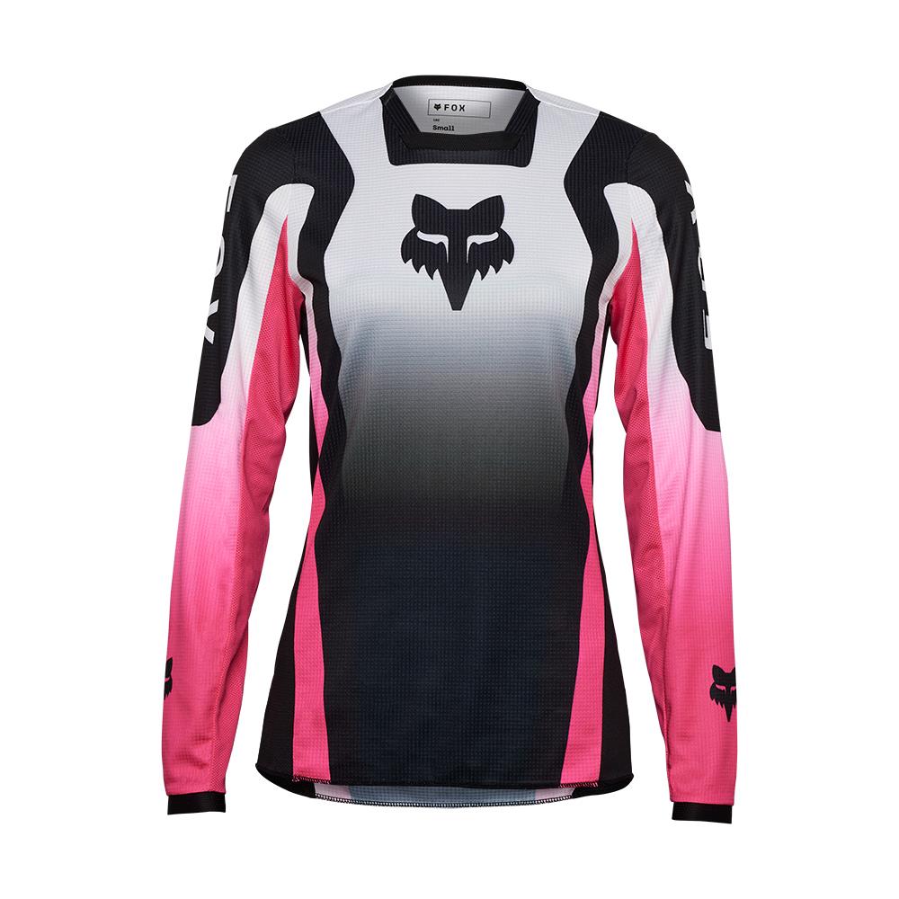 Fox 180 Lean Motocross Jersey Ladies Black/Pink