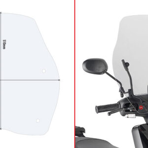Givi Screen51x49cm NIU MQI+?NQI 19' - Image 2