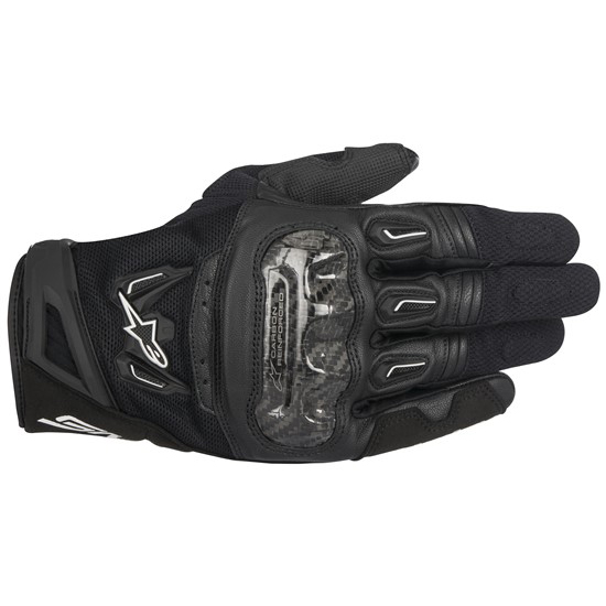 Road Gloves Alpinestars SMX-2 Air Carbon V2 Black