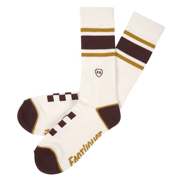 Fasthouse Venice Sock Cream/Burgundy
