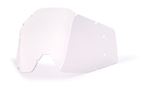 Lens Pre Drilled 100% Roll Off Accuri/Strata Clear Non-Dimpled