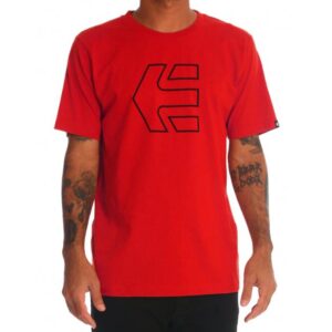 Etnies Icon Outline Tee Red - Image 2