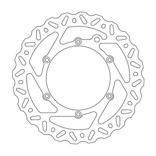 BRAKE DISC FRONT MOTO MASTER NITRO HUSABERG HUSQVARNA KTM