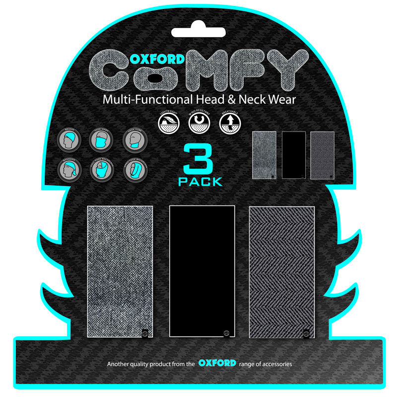 Neck Warmer Oxford Comfy 3 Pack Range