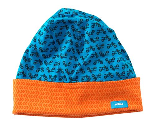 Beanie KTM Kids Cuff Blue/Orange