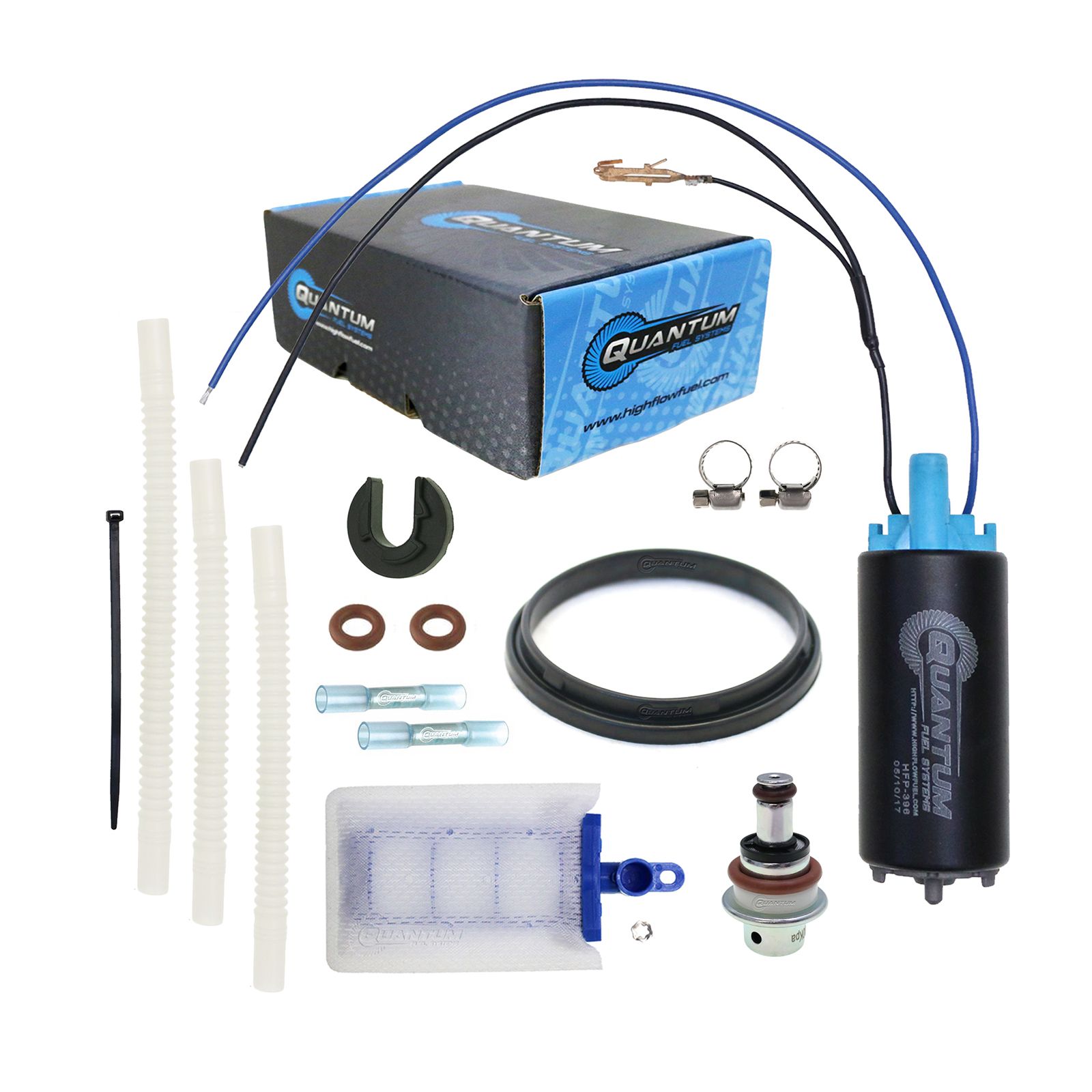 QUANTUM IN-TANK EFI  FUEL PUMP W/REGULATOR, TANK SEAL - Image 1