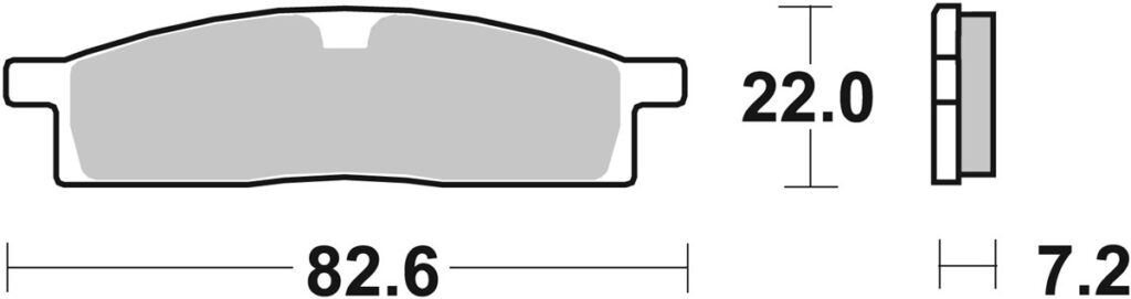 SBS 589SI Front/Rear Brake Pads